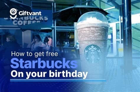 How to get free starbucks on your birthday. Things To Know About How to get free starbucks on your birthday. 